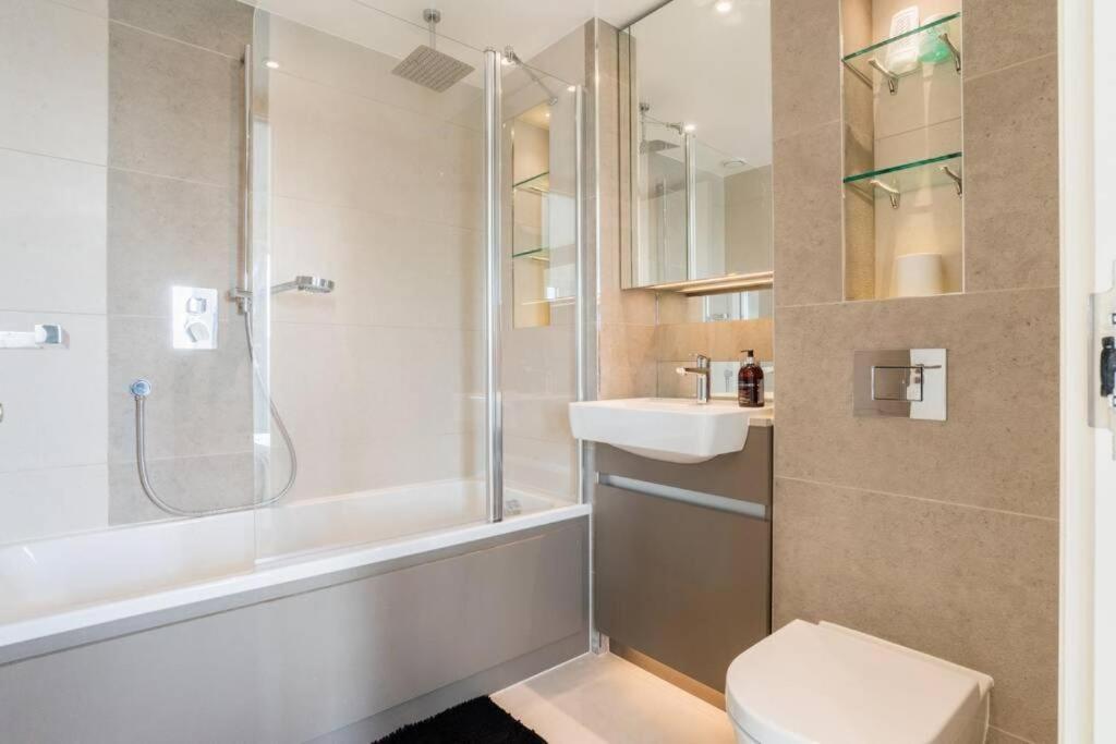 Luxury River Side Penthouse Londra Esterno foto