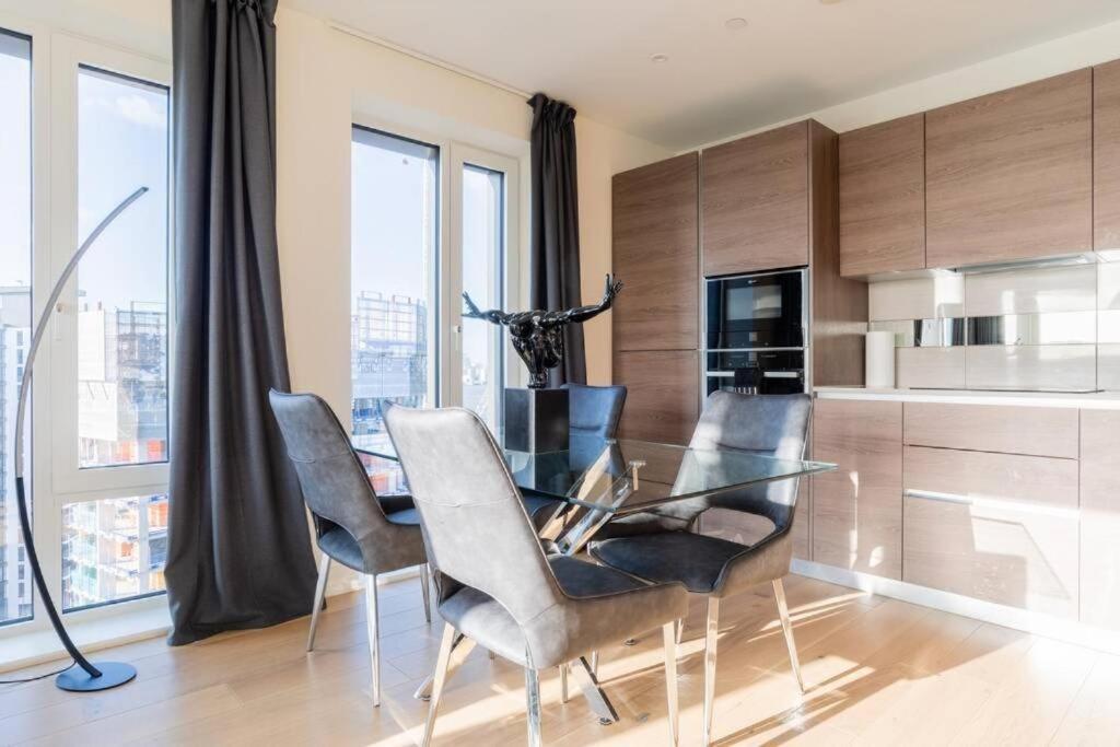 Luxury River Side Penthouse Londra Esterno foto