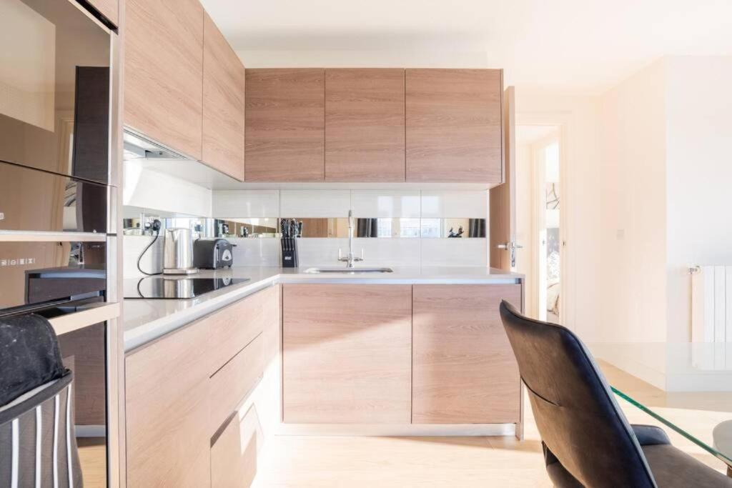 Luxury River Side Penthouse Londra Esterno foto